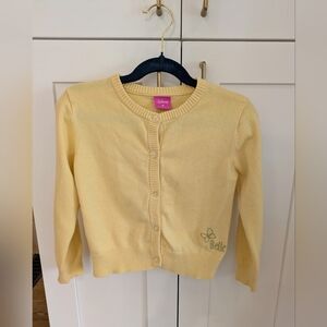 Disney Belle Yellow Cardigan